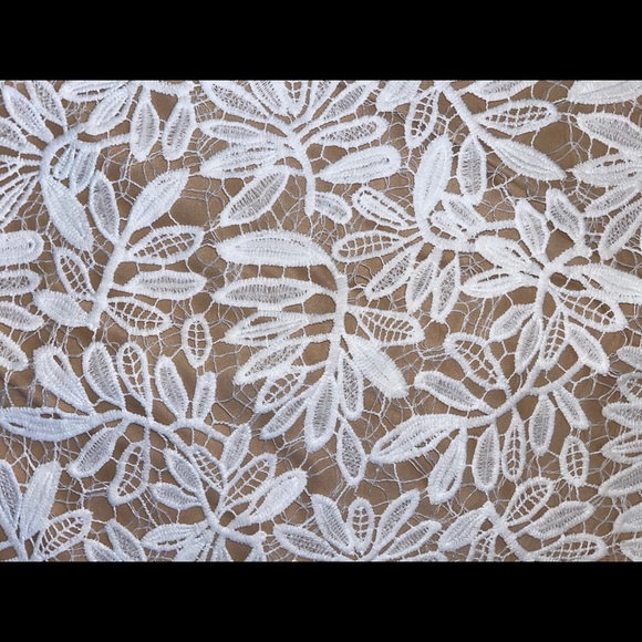 Right Sheer, Right Now White Lace Bodycon Dress - Picture 3 of 5